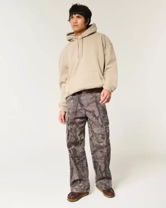 Spodnie cargo Super Baggy Camo