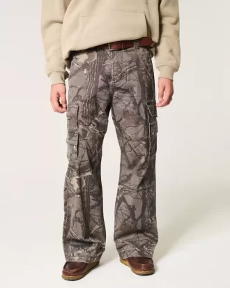 Spodnie cargo Super Baggy Camo