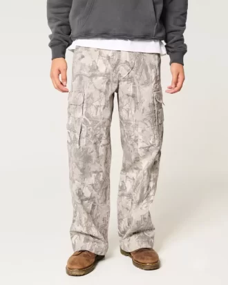 Spodnie cargo Super Baggy Camo