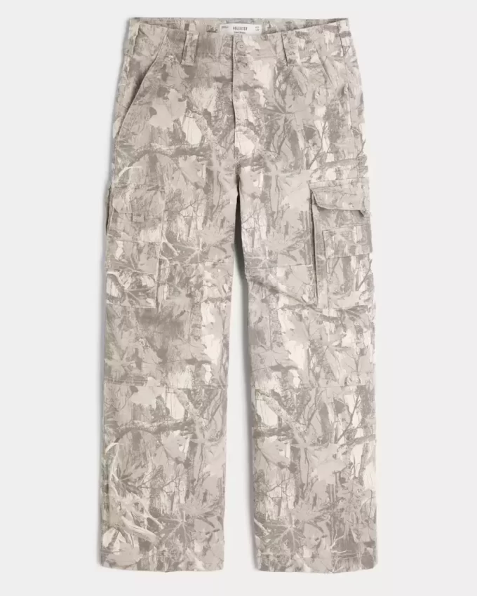 Spodnie cargo Super Baggy Camo