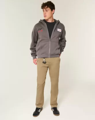 Spodnie chino o prostym kroju Spodnie chino o prostym kroju