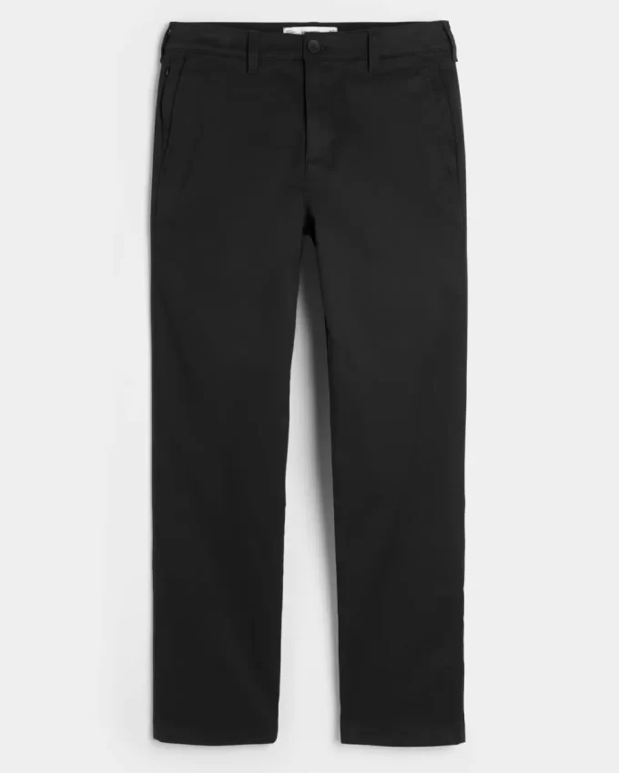 Spodnie chino o prostym kroju