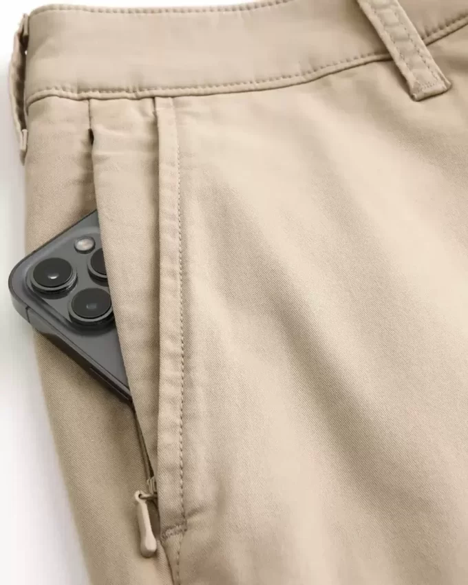 Spodnie chino o prostym kroju