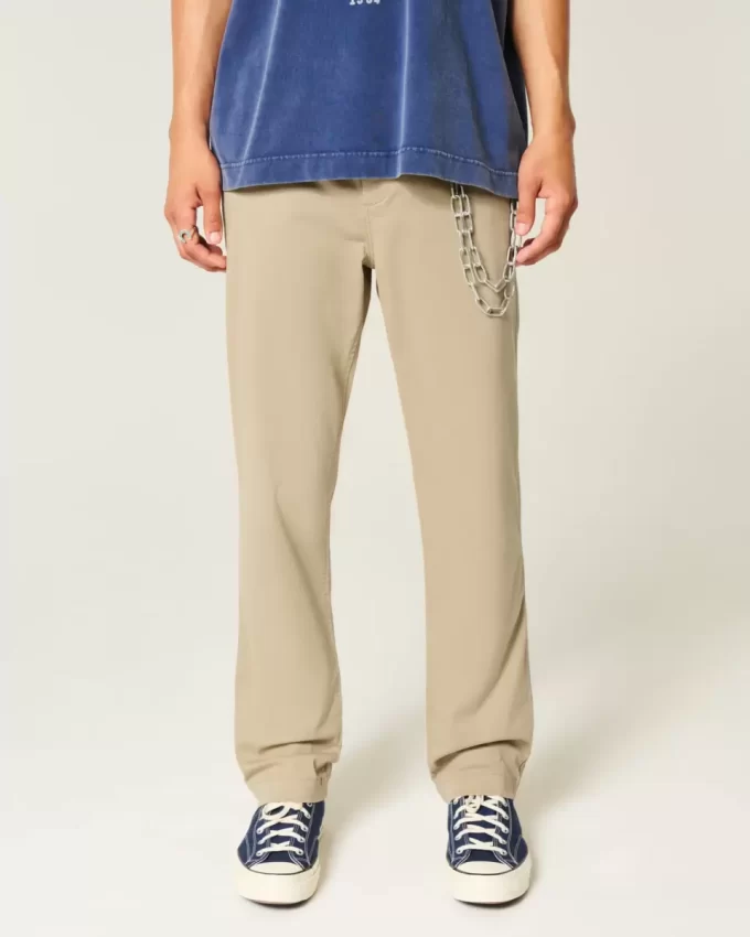 Spodnie chino o prostym kroju Spodnie chino o prostym kroju