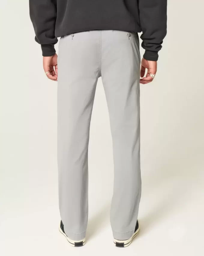 Spodnie chino o prostym kroju