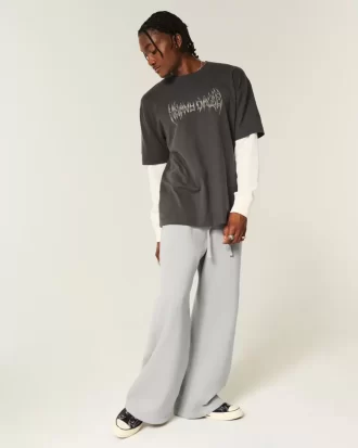 Spodnie dresowe Baggy Bootcut