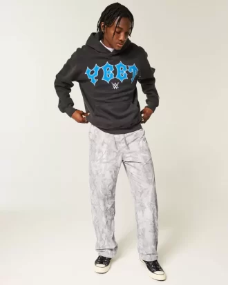 Spodnie dresowe Baggy w kamuflażu