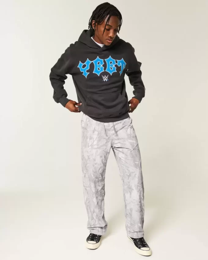 Spodnie dresowe Baggy w kamuflażu