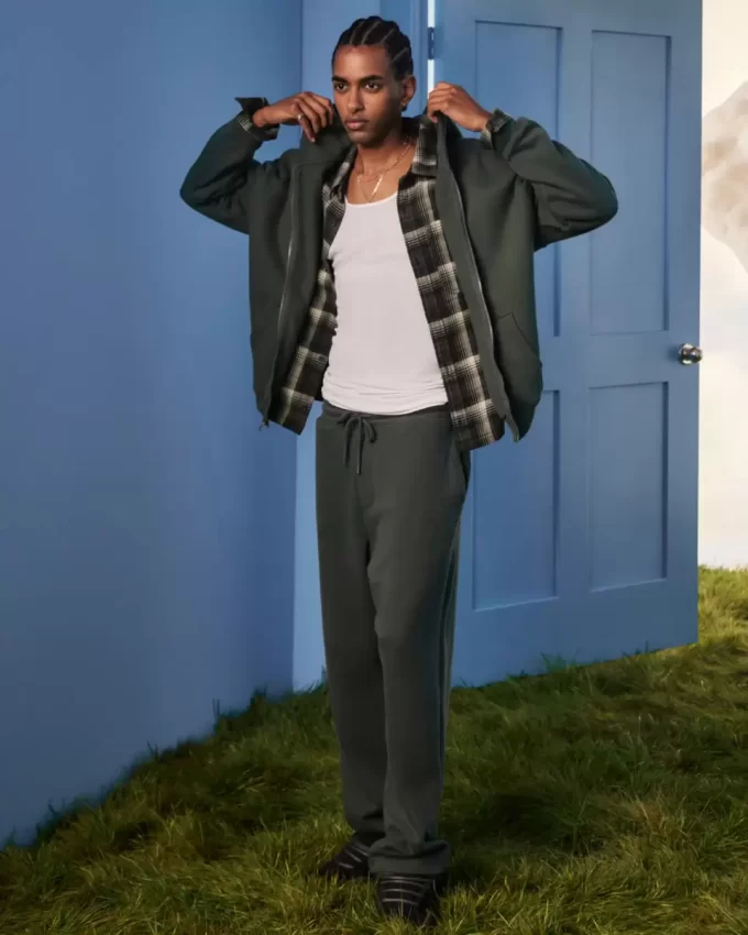 Spodnie dresowe Baggy z grafiką węża