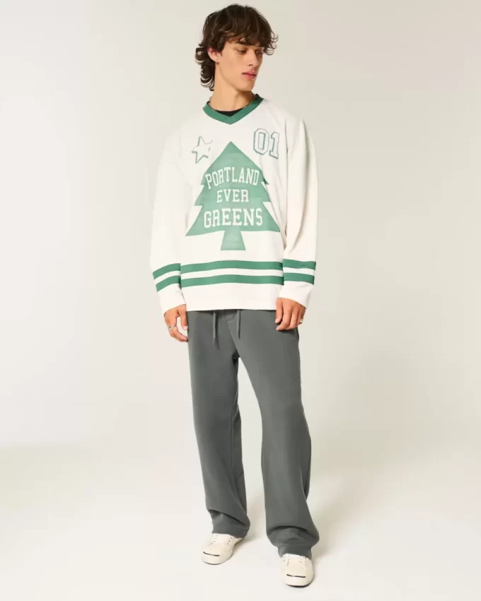 Spodnie dresowe Baggy z grafiką węża