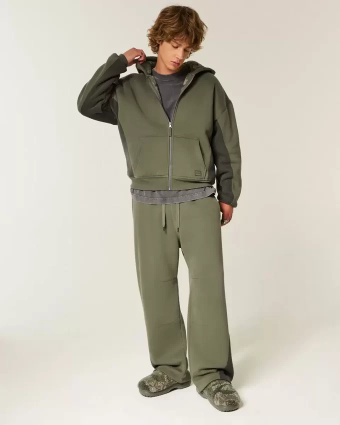 Spodnie dresowe Hollister x Crocs Super Baggy Spodnie dresowe Hollister x Crocs Super Baggy