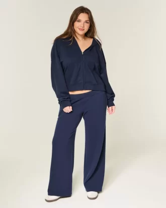 Spodnie dresowe LA Graphic z szerokimi nogawkami Spodnie dresowe LA Graphic z szerokimi nogawkami