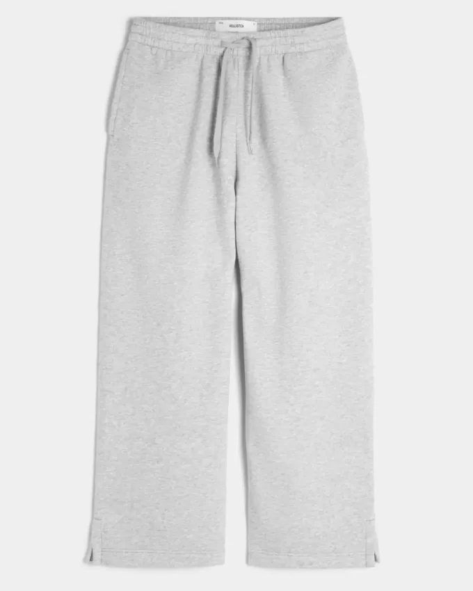 Spodnie dresowe Super Baggy Y2K z rozcięciem u dołu Spodnie dresowe Super Baggy Y2K z rozcięciem u dołu