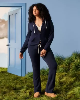 Spodnie dresowe z grafiką numerową Bootcut