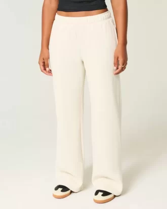 Spodnie dresowe z szerokimi nogawkami Spodnie dresowe z szerokimi nogawkami