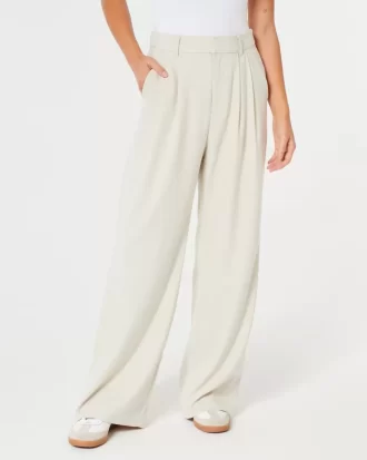 Spodnie Hollister Livvy Ultra High-Rise Wide-Leg