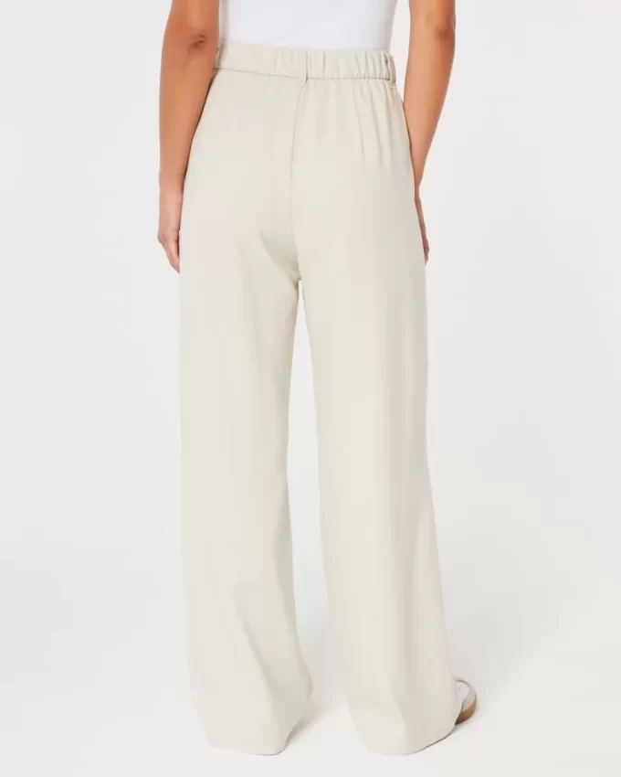 Spodnie Hollister Livvy Ultra High-Rise Wide-Leg Spodnie Hollister Livvy Ultra High-Rise Wide-Leg