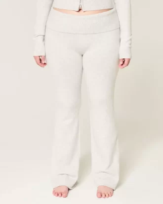 Spodnie-kozaki z dzianiny Gilly Hicks z odpinanym paskiem