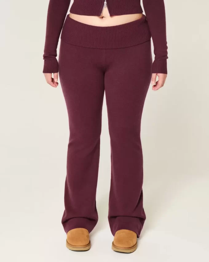 Spodnie-kozaki z dzianiny Gilly Hicks z odpinanym paskiem Spodnie-kozaki z dzianiny Gilly Hicks z odpinanym paskiem