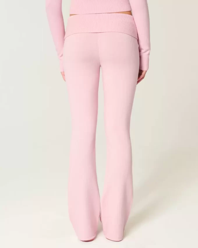 Spodnie-kozaki z dzianiny Gilly Hicks z odpinanym paskiem