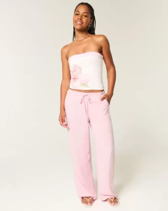 Spodnie typu baggy z niskim stanem i możliwością wciągnięcia