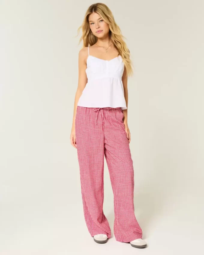 Spodnie typu pull-on slub Spodnie typu pull-on slub