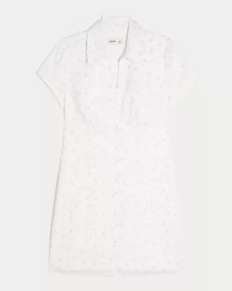 Sukienka koszulowa z krótkim rękawem