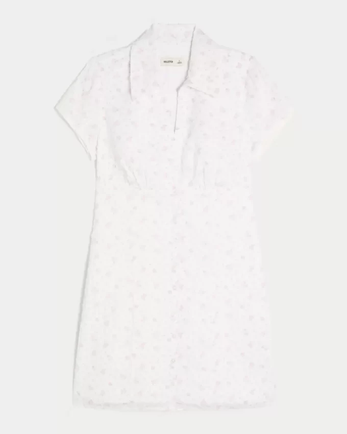 Sukienka koszulowa z krótkim rękawem