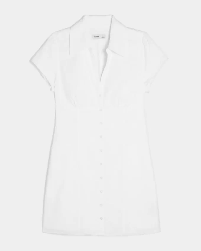 Sukienka koszulowa z krótkim rękawem