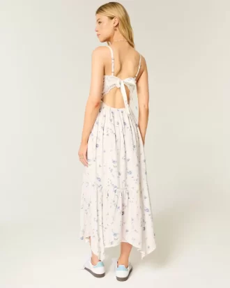 Sukienka maxi z warstwami