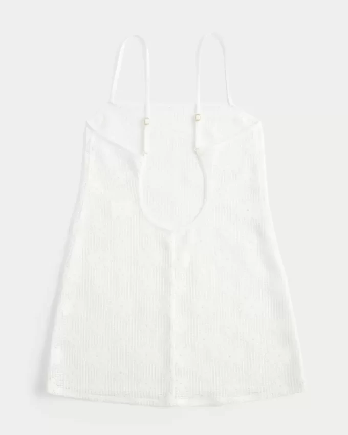 Sukienka okrywająca z otwartym ściegiem Sukienka okrywająca z otwartym ściegiem