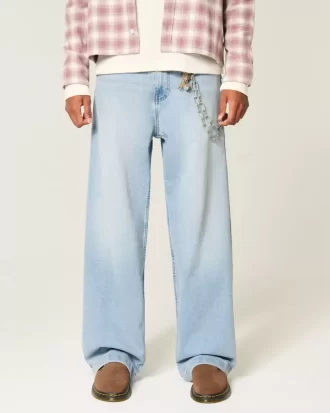 Super luźne dżinsy