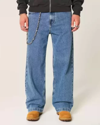Super luźne dżinsy