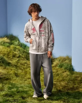 Super luźne spodnie dresowe