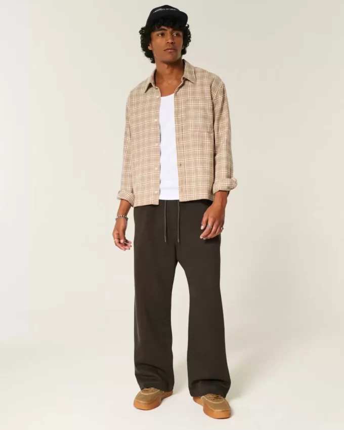 Super luźne spodnie dresowe