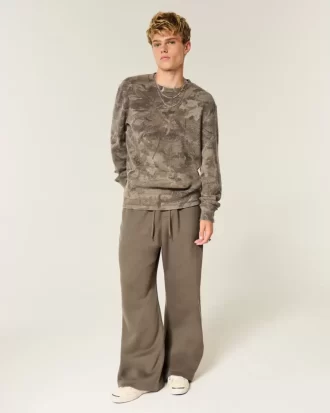 Super luźne spodnie dresowe