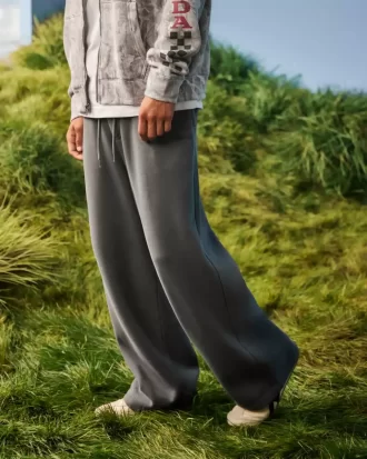 Super luźne spodnie dresowe