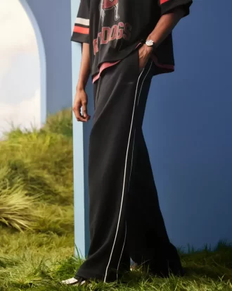 Super luźne spodnie dresowe