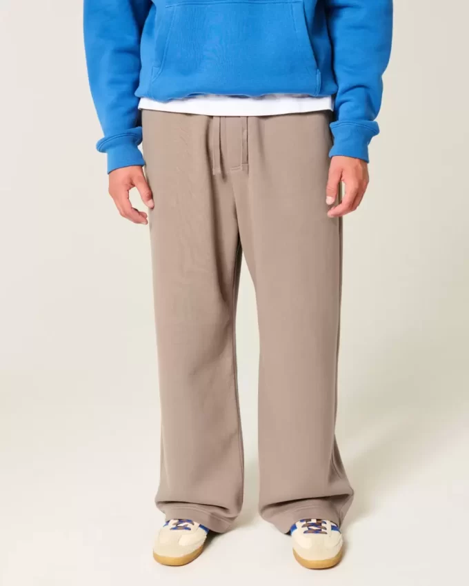 Super luźne spodnie dresowe