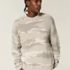 Sweter Boxy Camo Crew Sweter Boxy Camo Crew