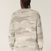 Sweter Boxy Camo Crew Sweter Boxy Camo Crew