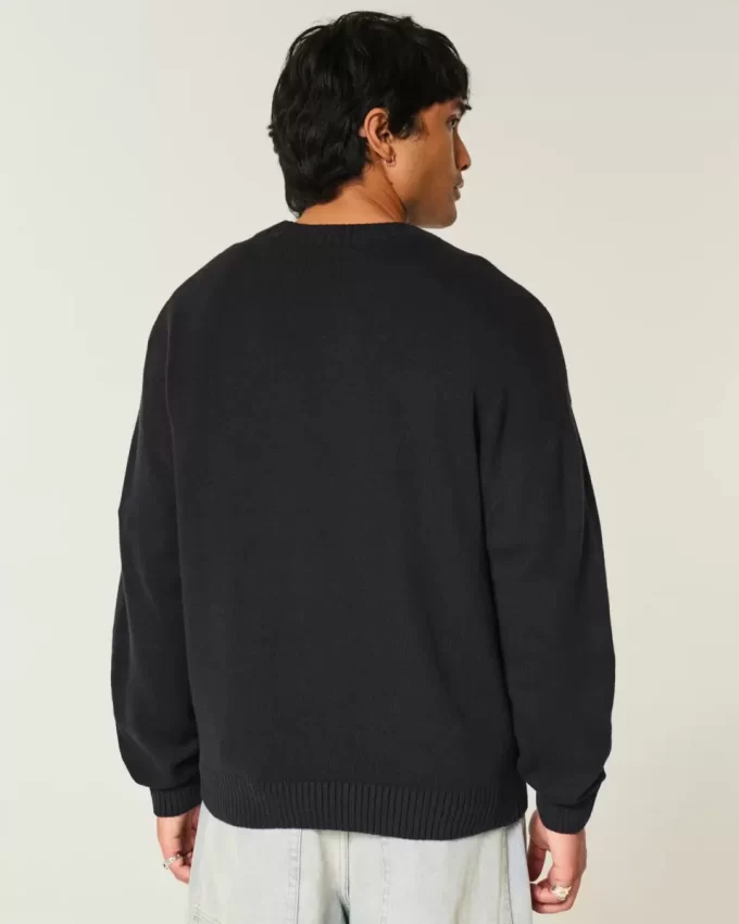 Sweter z grafiką Boxy Motor City Auto Repairs