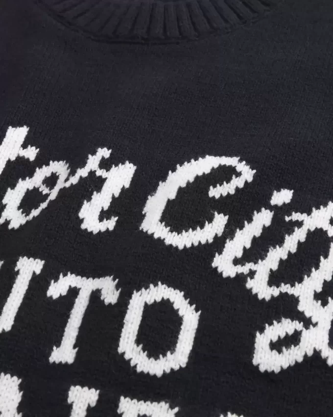 Sweter z grafiką Boxy Motor City Auto Repairs