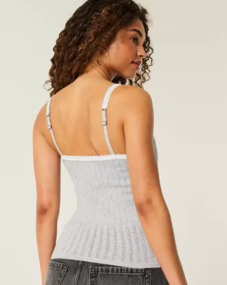 Sweter z wiązaniem z przodu