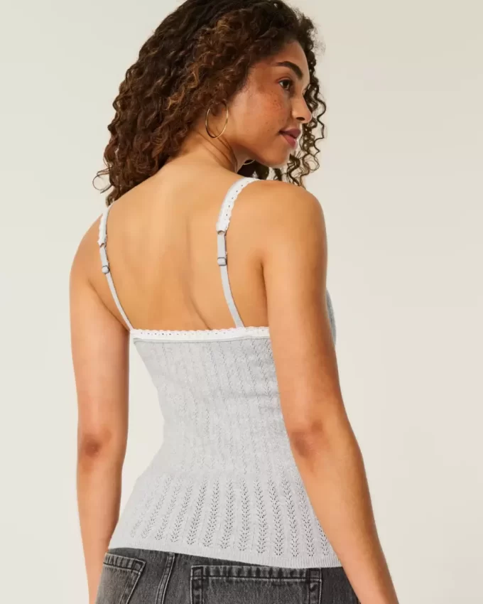 Sweter z wiązaniem z przodu Sweter z wiązaniem z przodu