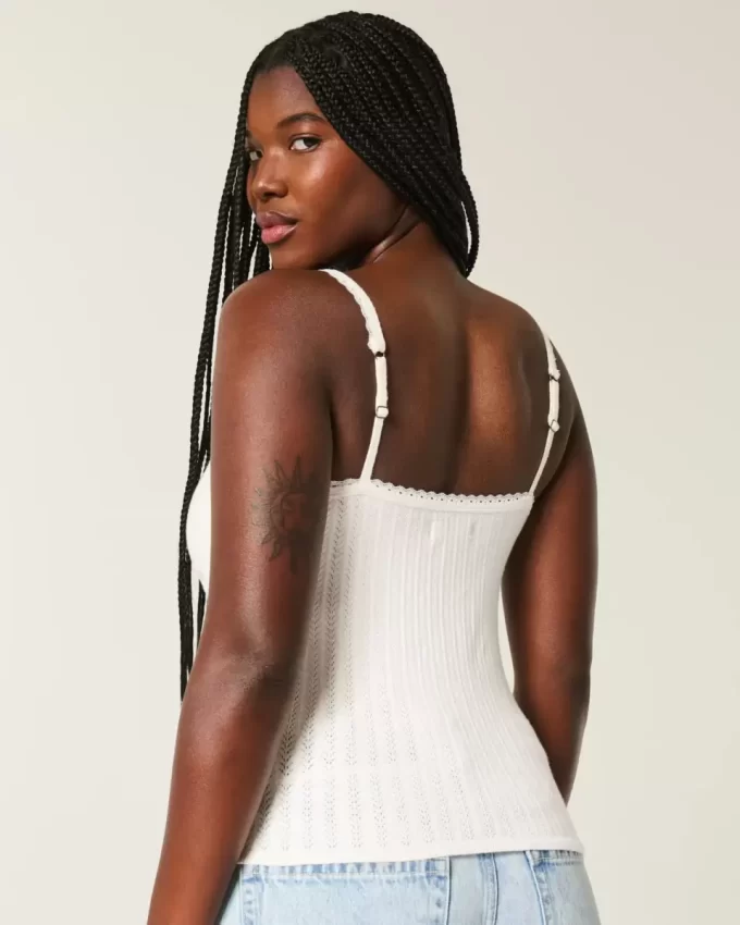 Sweter z wiązaniem z przodu