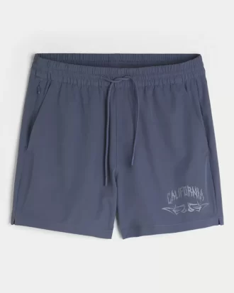 Szorty Active z grafiką do połowy uda