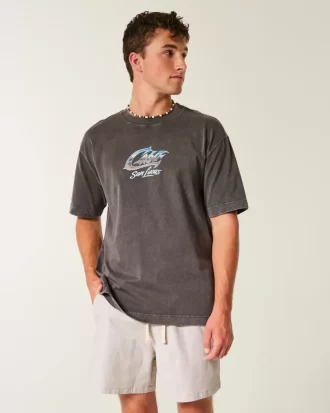 Szorty do połowy uda z mieszanki lnu