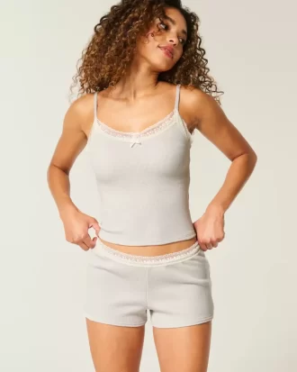 Szorty Gilly Hicks Waffle Lace Shortie