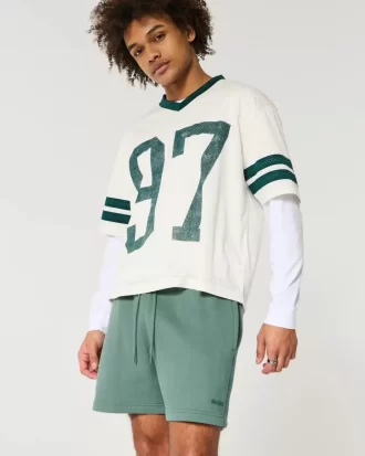 Szorty Hollister Feel Good Fleece Loose Mid-Thigh